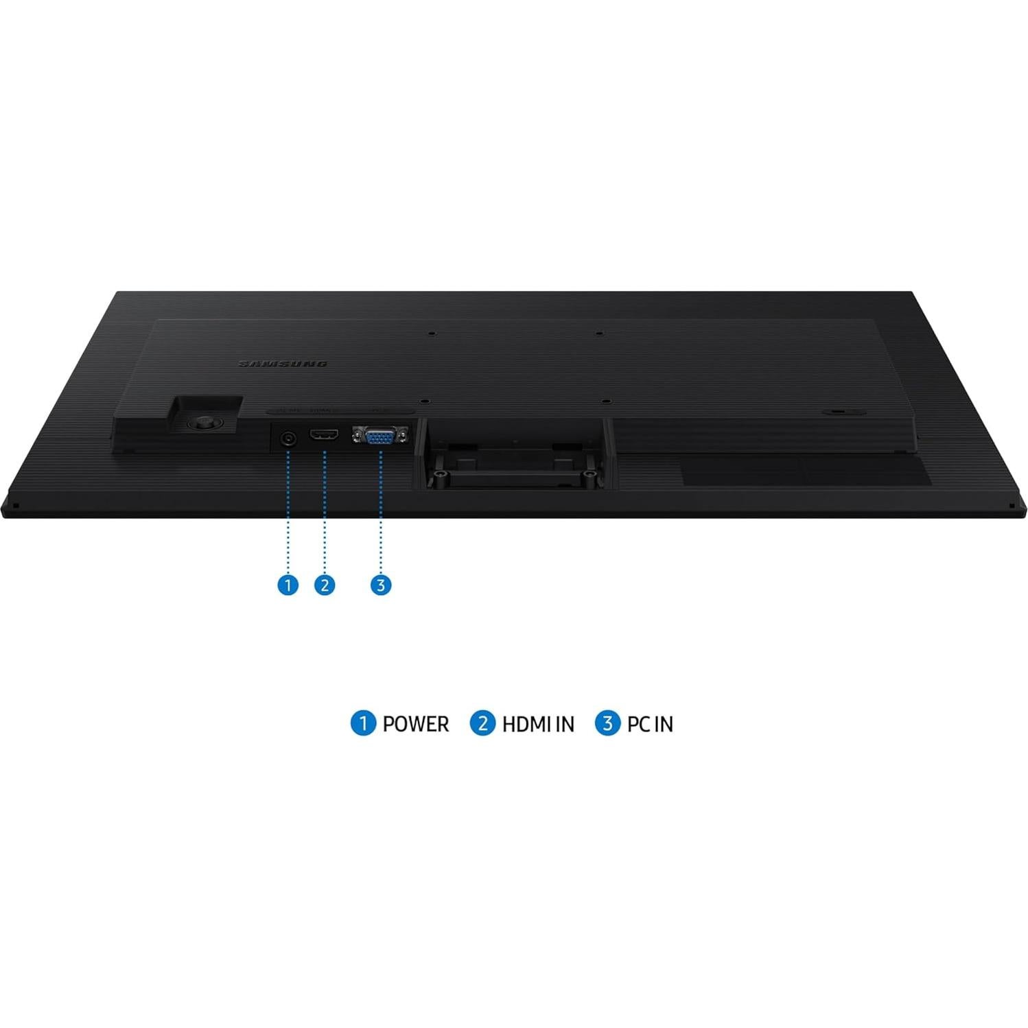 Monitor Samsung 24" S30GD IPS 100Hz Ergonomico Cuidado Ojos