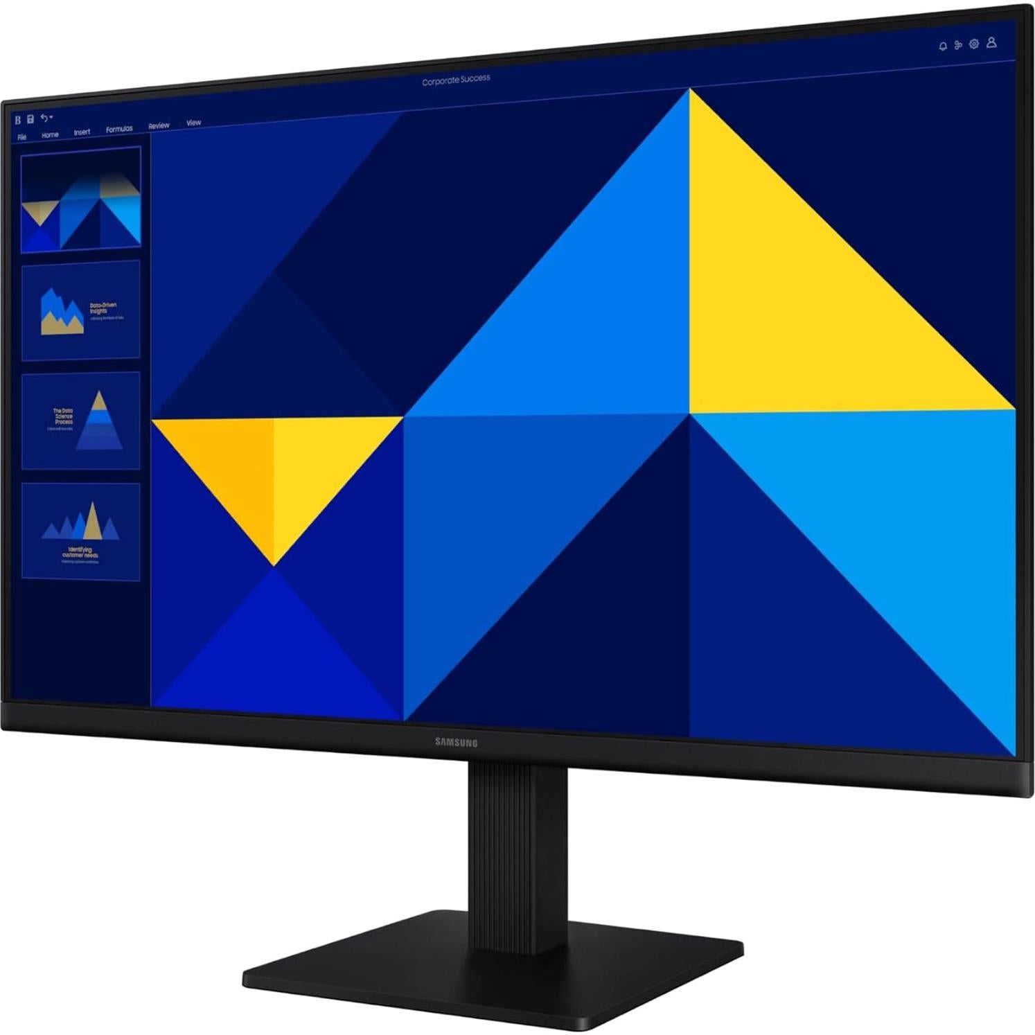 Monitor Samsung 24" S30GD IPS 100Hz Ergonomico Cuidado Ojos