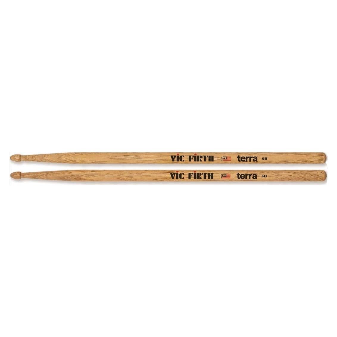 Palos de Batería Vic Firth 5BT Terra Madera 109.5g