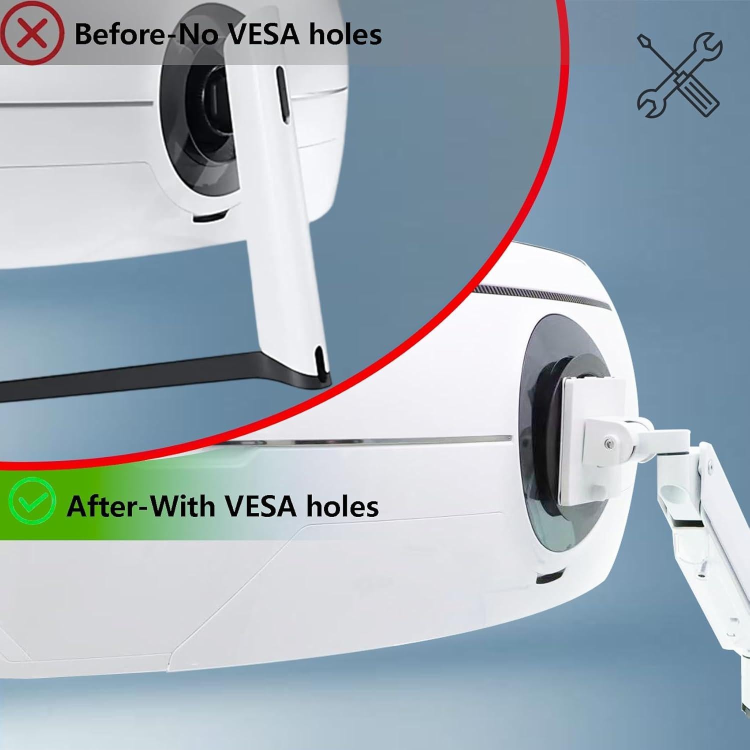 Adaptador de Montaje en Pared Samsung Odyssey G9 - Compatible 49"