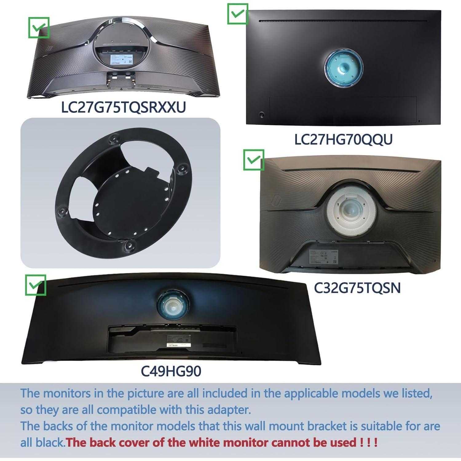 Adaptador de Montaje VESA para Monitores Samsung Odyssey G7