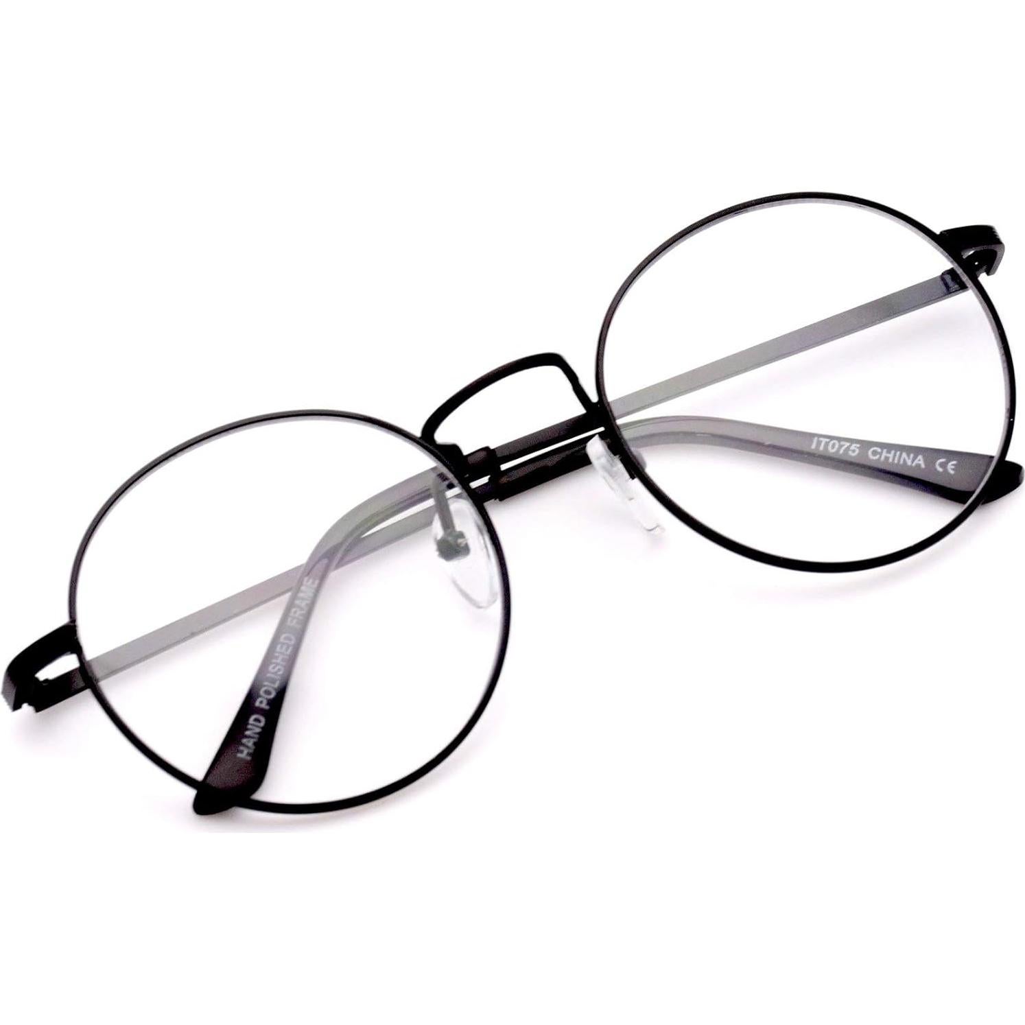 Gafas de Disfraz de Mago Big Mo's Toys - Redondas 6.35 cm