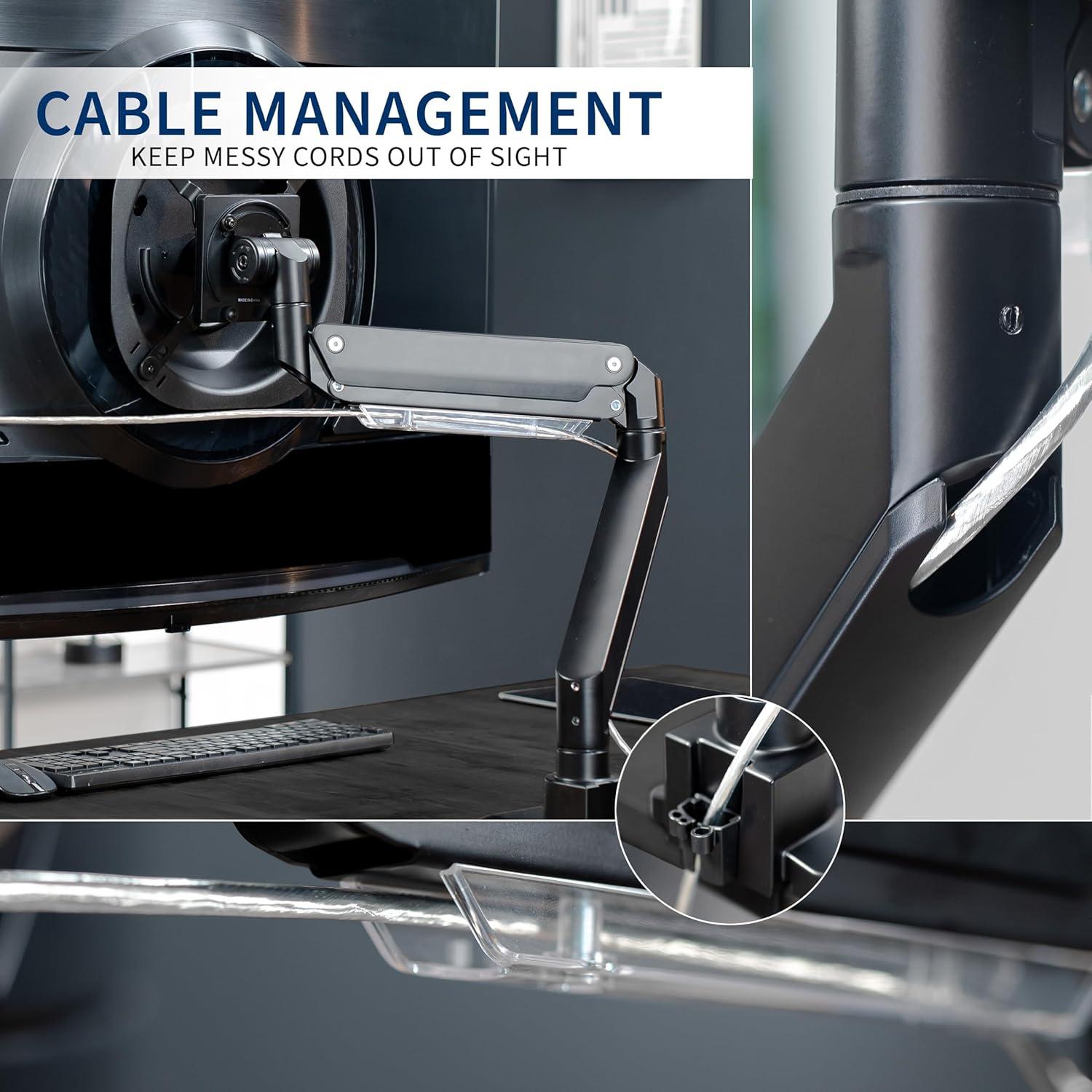 Soporte de Monitor Ultrawide VIVO STAND-GT55 hasta 26.9 kg