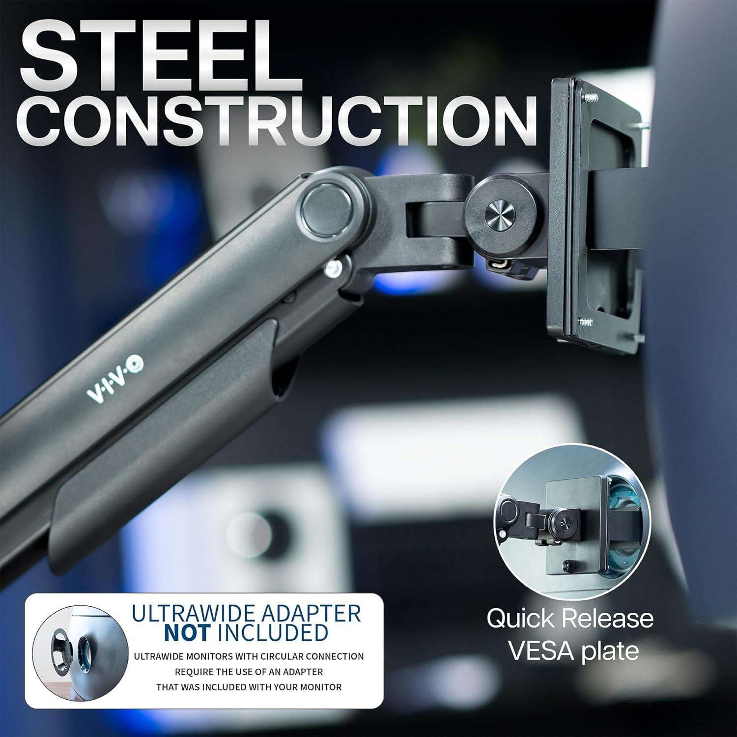 Soporte de Monitor VIVO STAND-V101V para Pantallas Ultra Anchas 124.46 cm