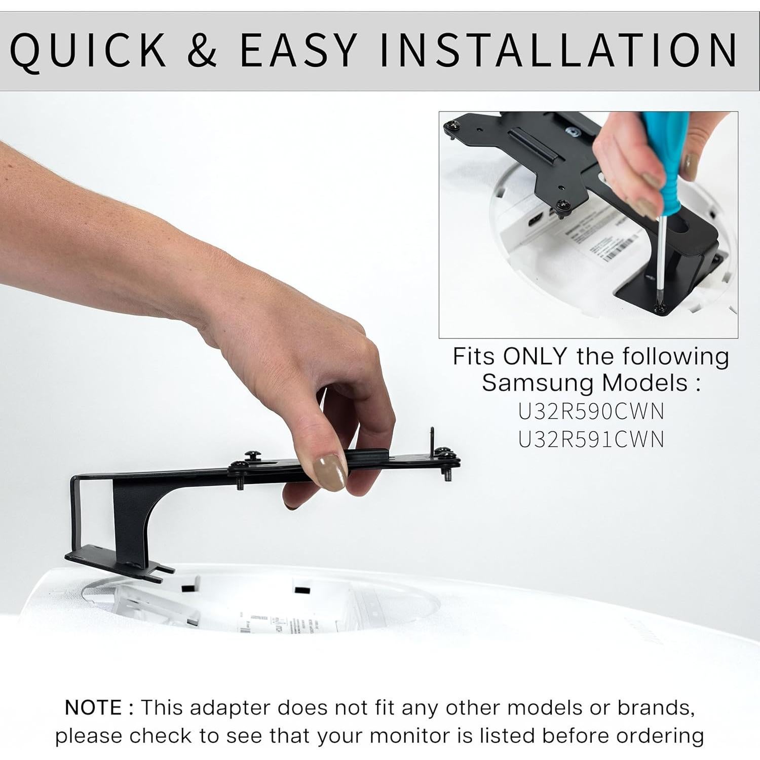 Placa Adaptadora VESA VIVO MOUNT-SGU59 para Monitores Samsung UR59