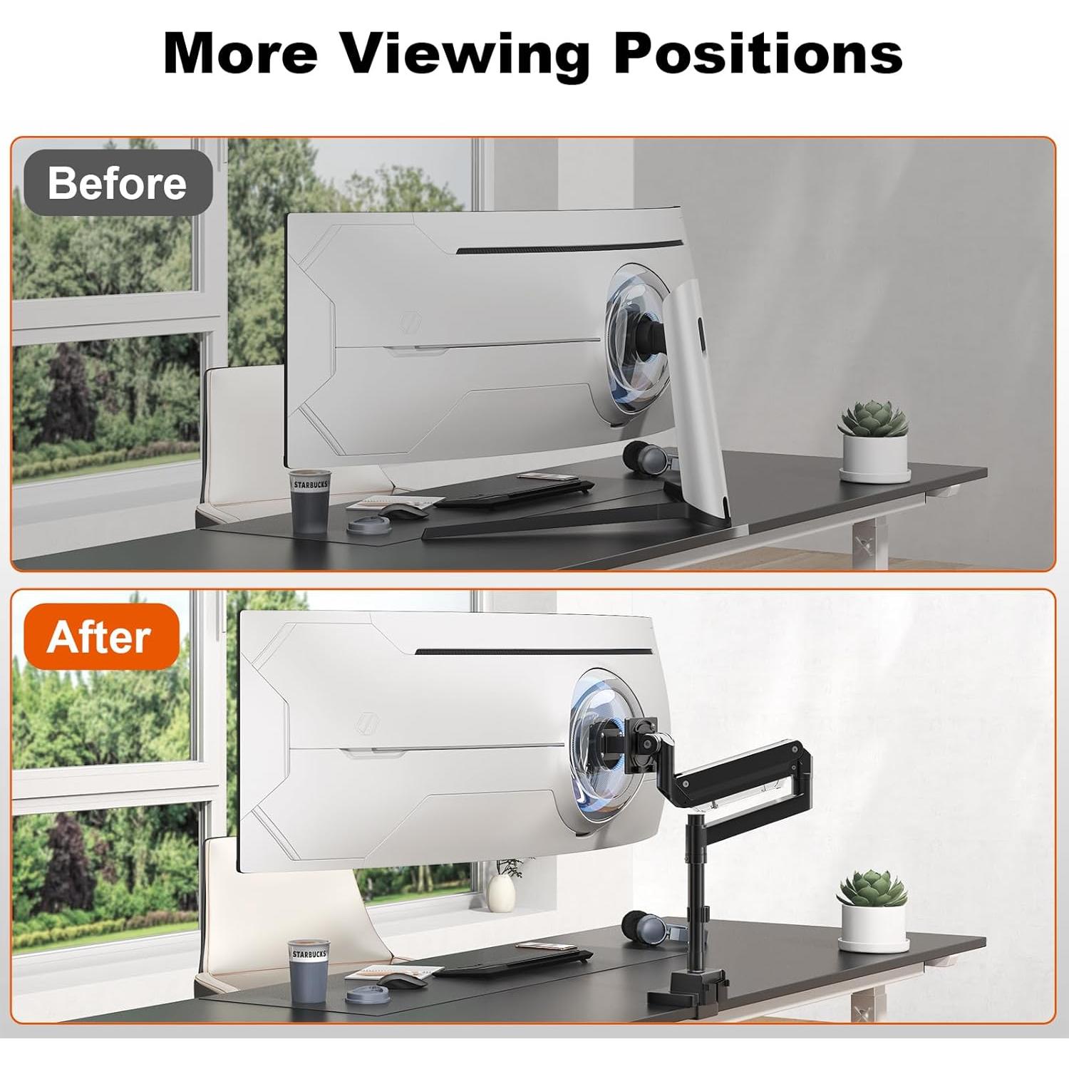 Placa Adaptador VESA PUTORSEN para Monitores Samsung G9 100x100mm