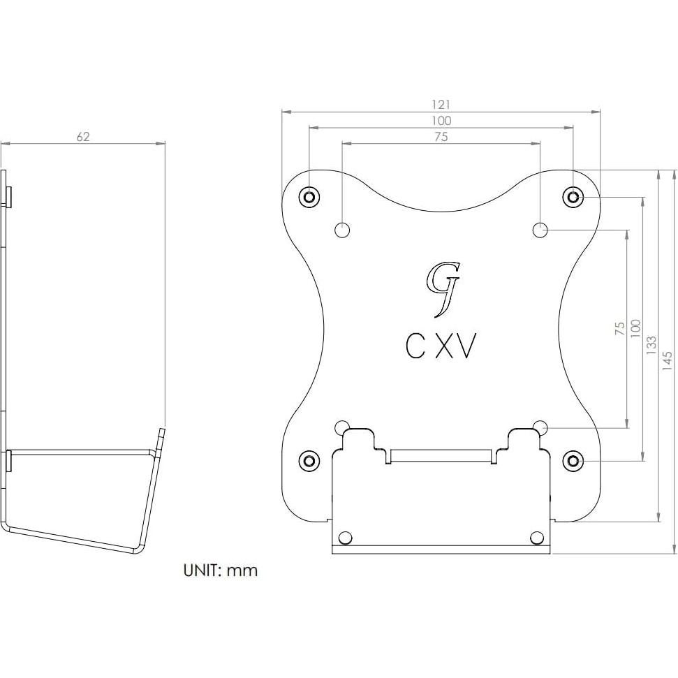 Soporte de Monitor VESA Gladiator Joe para Samsung 27" y 32"