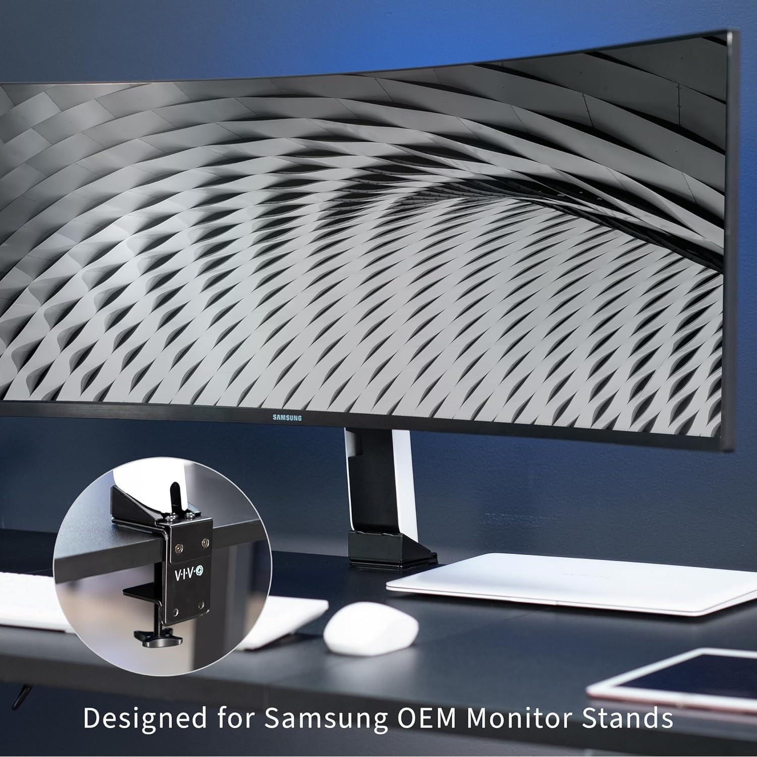 Adaptador de Abrazadera VIVO para Soporte Monitor Samsung G7/G9