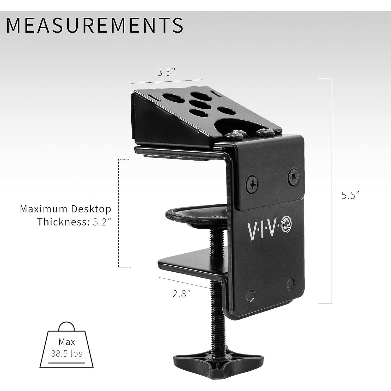 Adaptador de Abrazadera VIVO para Soporte Monitor Samsung G7/G9