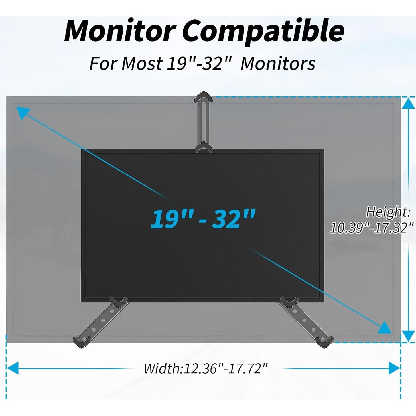 Adaptador VESA Universal MOUNTUP MU0045 para Monitores 19-32"