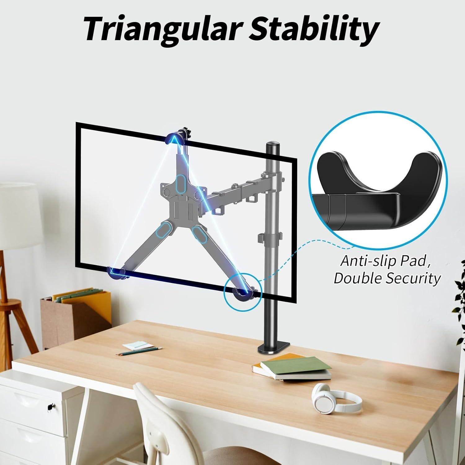 Adaptador VESA Universal MOUNTUP MU0045 para Monitores 19-32"