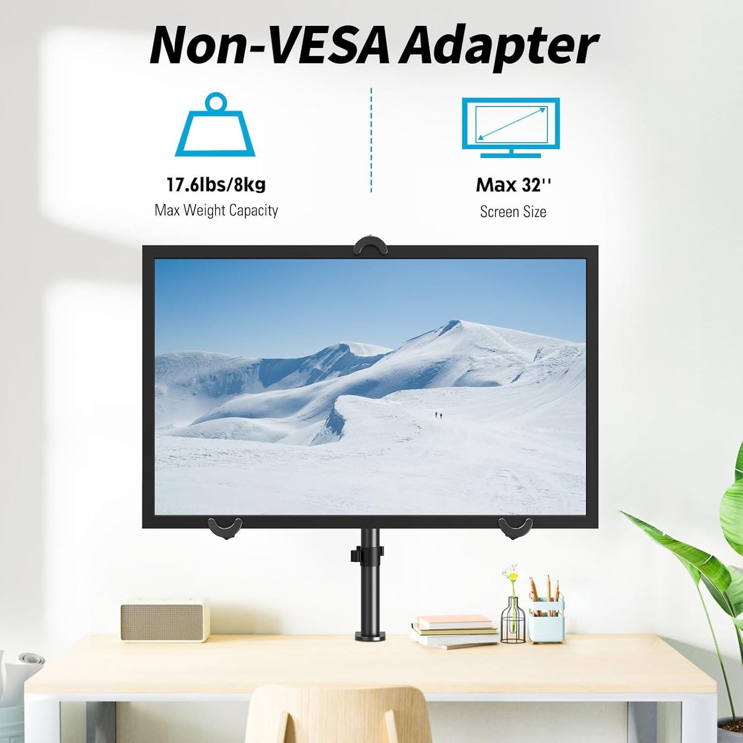 Adaptador VESA Universal MOUNTUP MU0045 para Monitores 19-32"