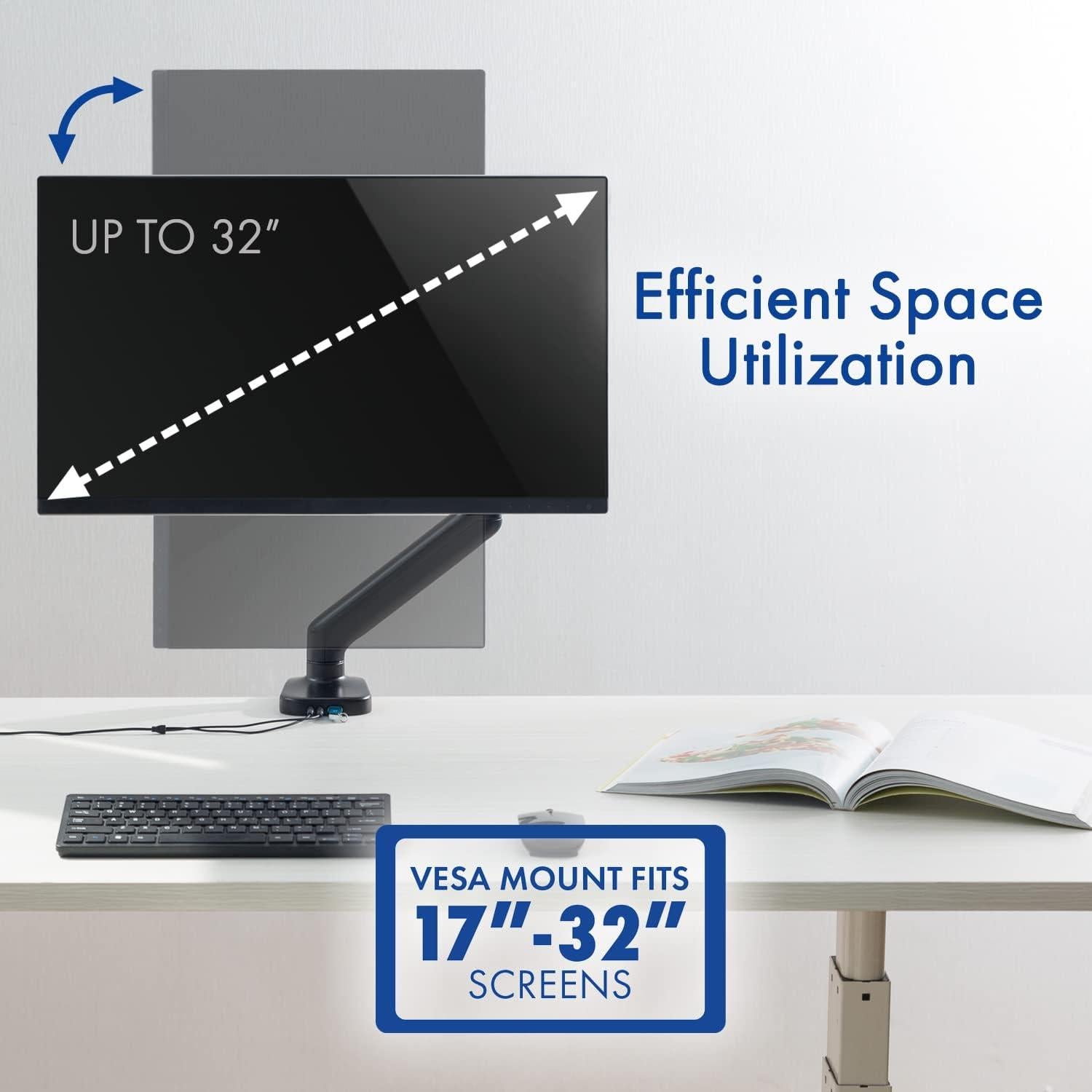 Brazo de Monitor LCD Stellar Mounts para Samsung 32" Curvado