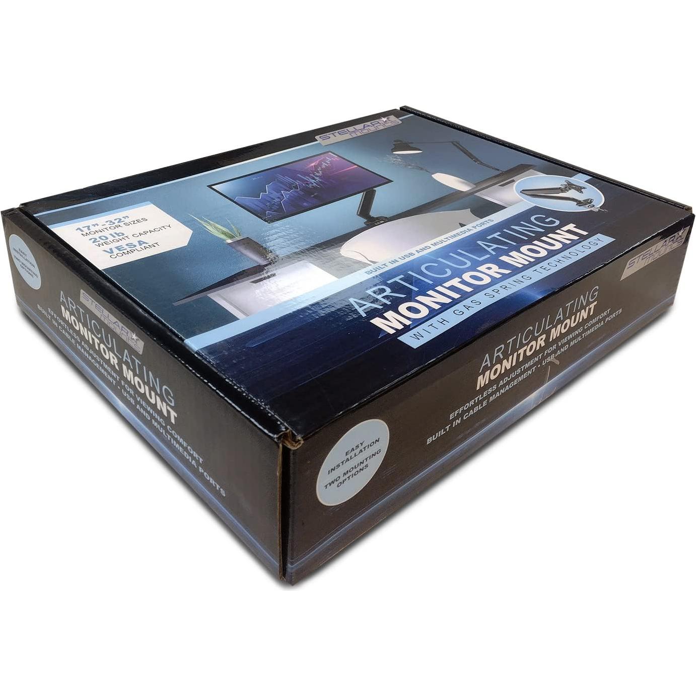 Brazo de Monitor LCD Stellar Mounts para Samsung 32" Curvado