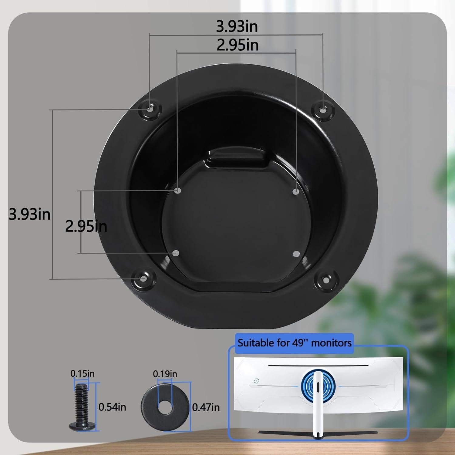 Adaptador de Montaje en Pared Tjweiqing para Monitor Curvo 49"