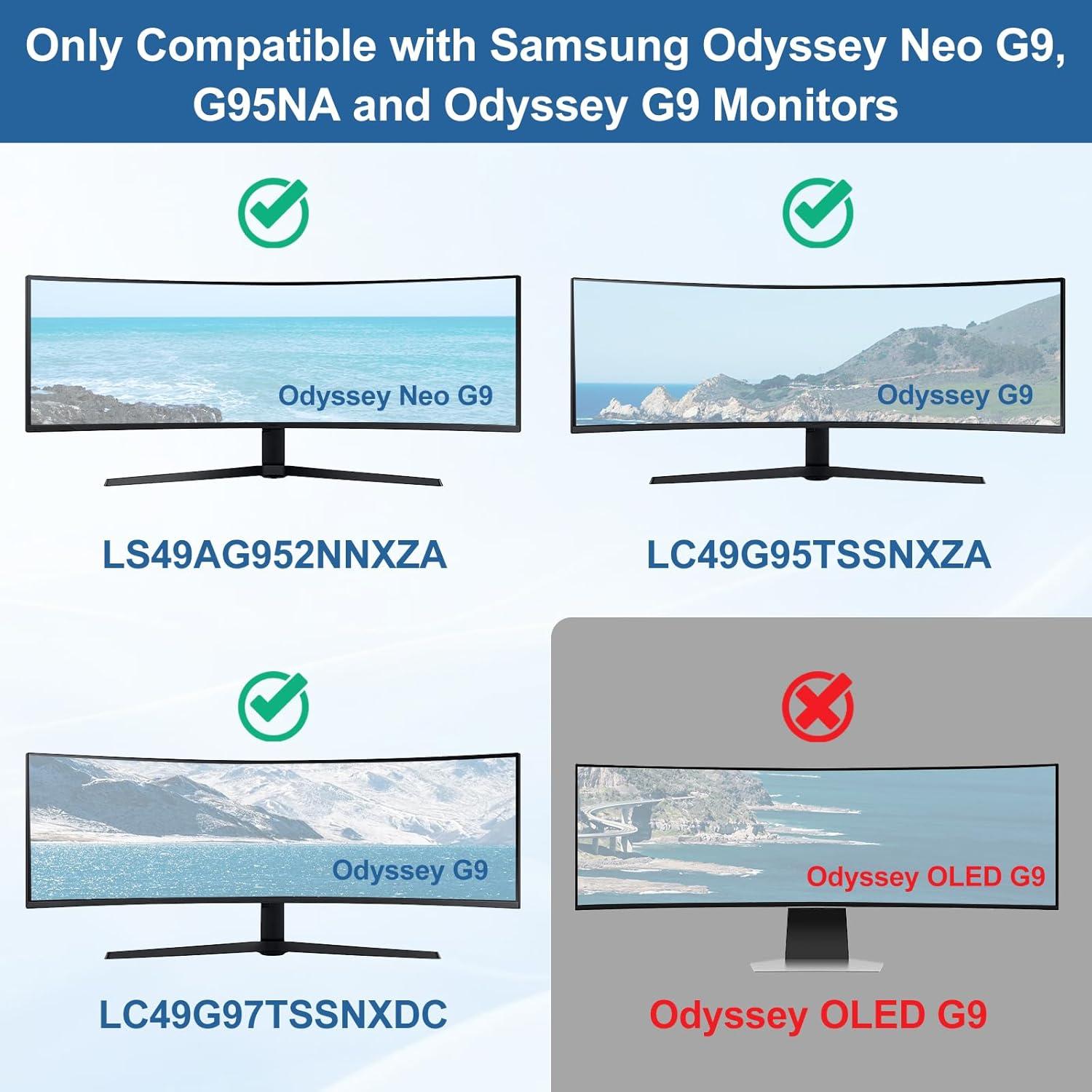 Adaptador VESA Bedycoon para Monitor Samsung Odyssey G9 100x100