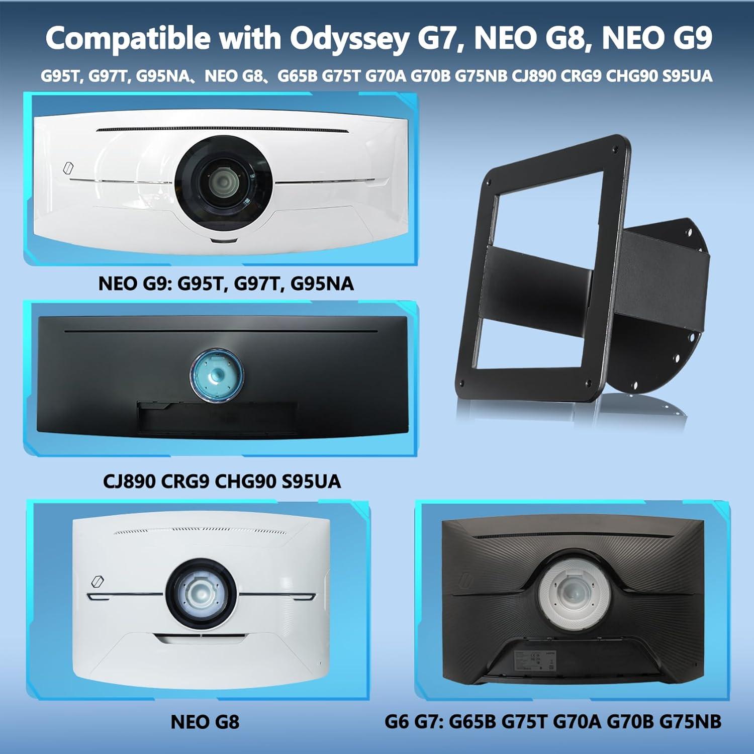 Soporte de Monitor VESA Odyssey G7 G8 G9 Compatible 27-49"