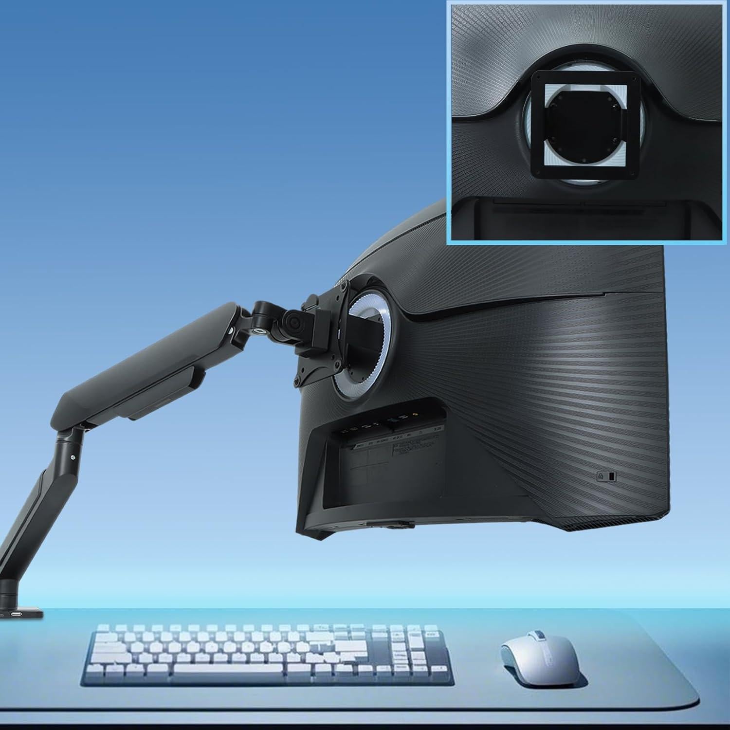 Soporte de Monitor VESA Odyssey G7 G8 G9 Compatible 27-49"