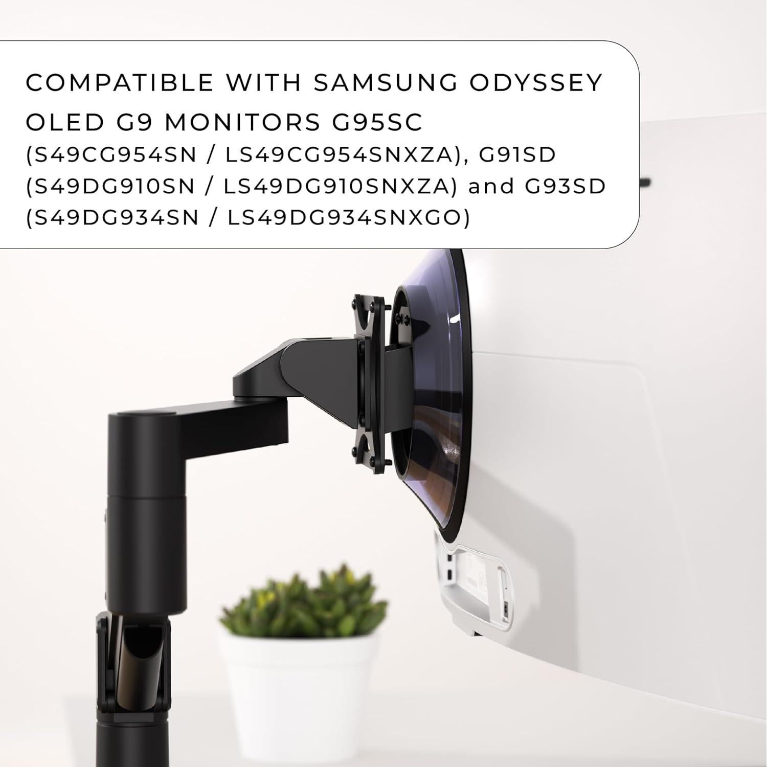 Adaptador VESA HumanCentric para Monitores Samsung Odyssey G9 49"