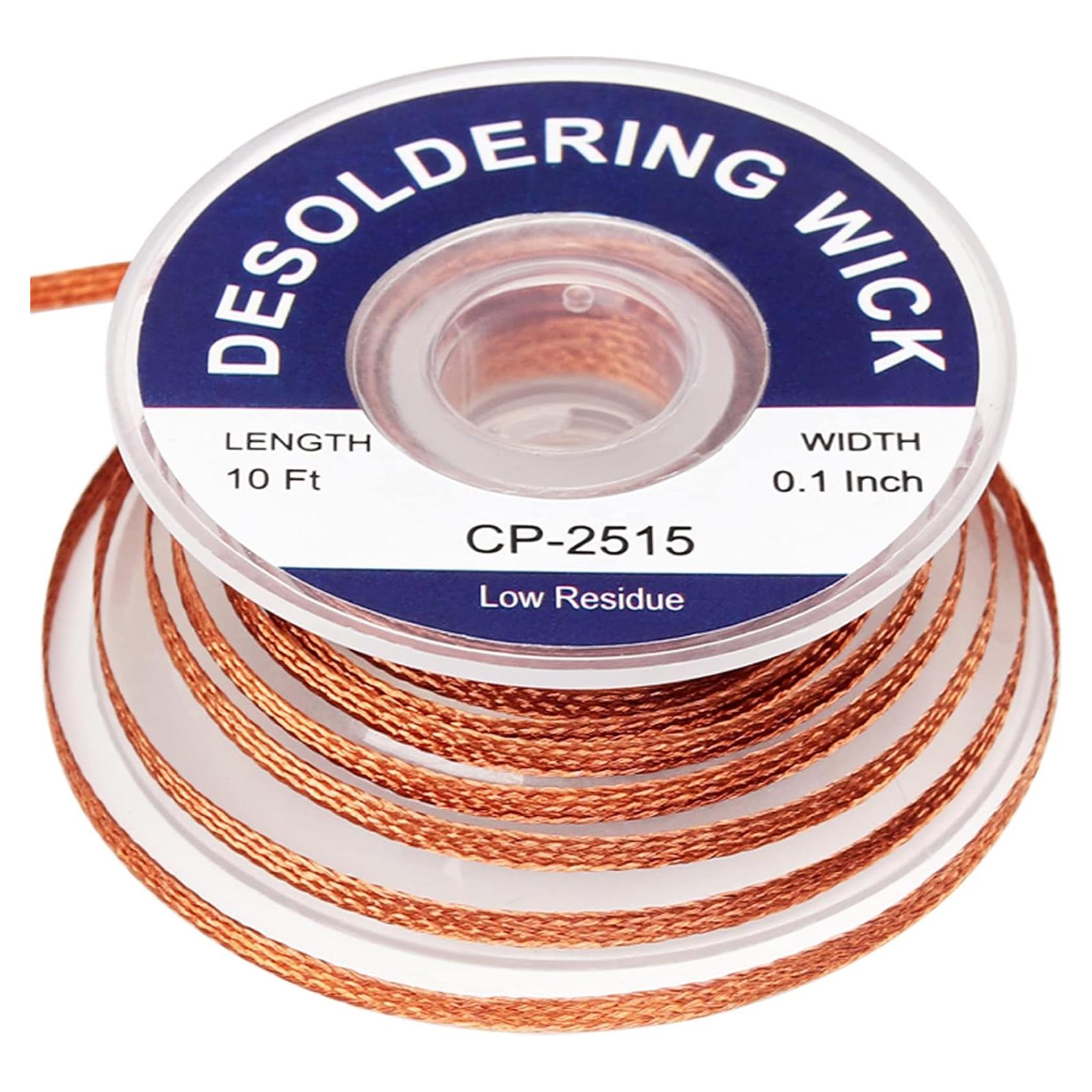 Trenza de Desoldadura Lesnow-FT 3,05 m Cobre 1 Pieza