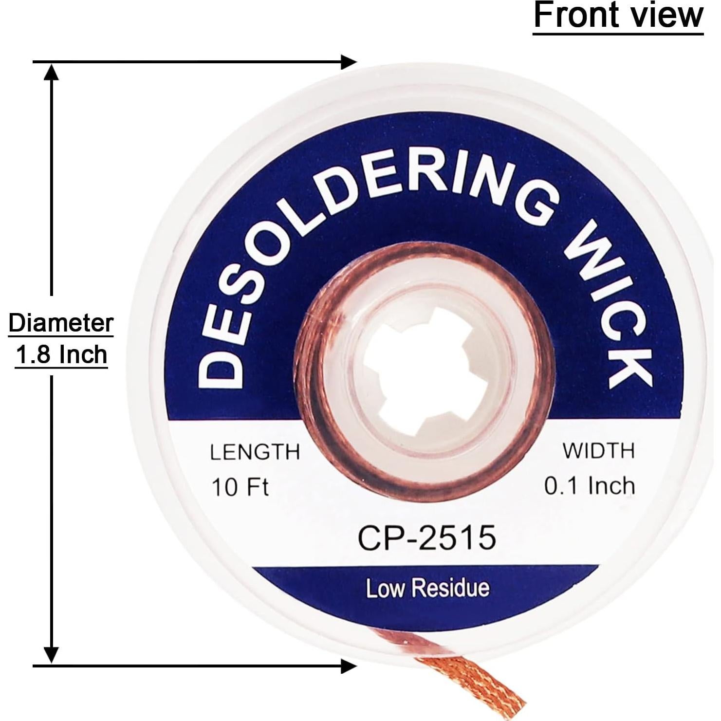 Trenza de Desoldadura Lesnow-FT 3,05 m Cobre 1 Pieza