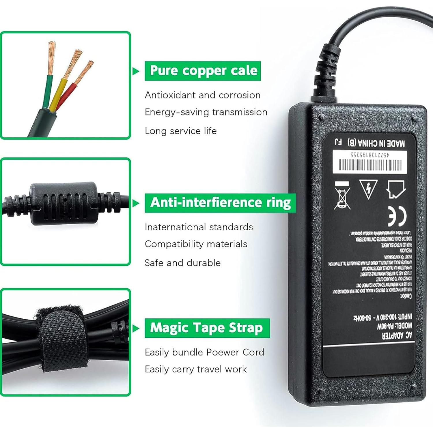 Adaptador de CA J-ZMQER para Monitor Samsung Odyssey G70A