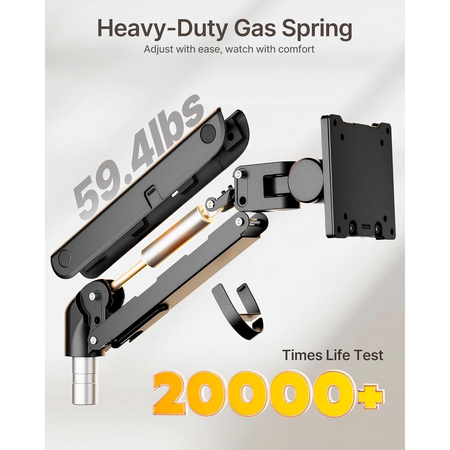 Soporte Doble para Monitor Ultrawide monTEK MA1001UCPBK-D 17-57"