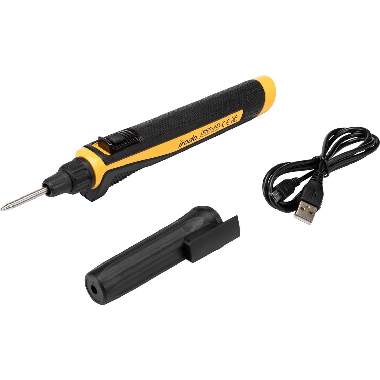 Soldador Portátil Iroda SolderPro 30W Batería 3200mAh LED