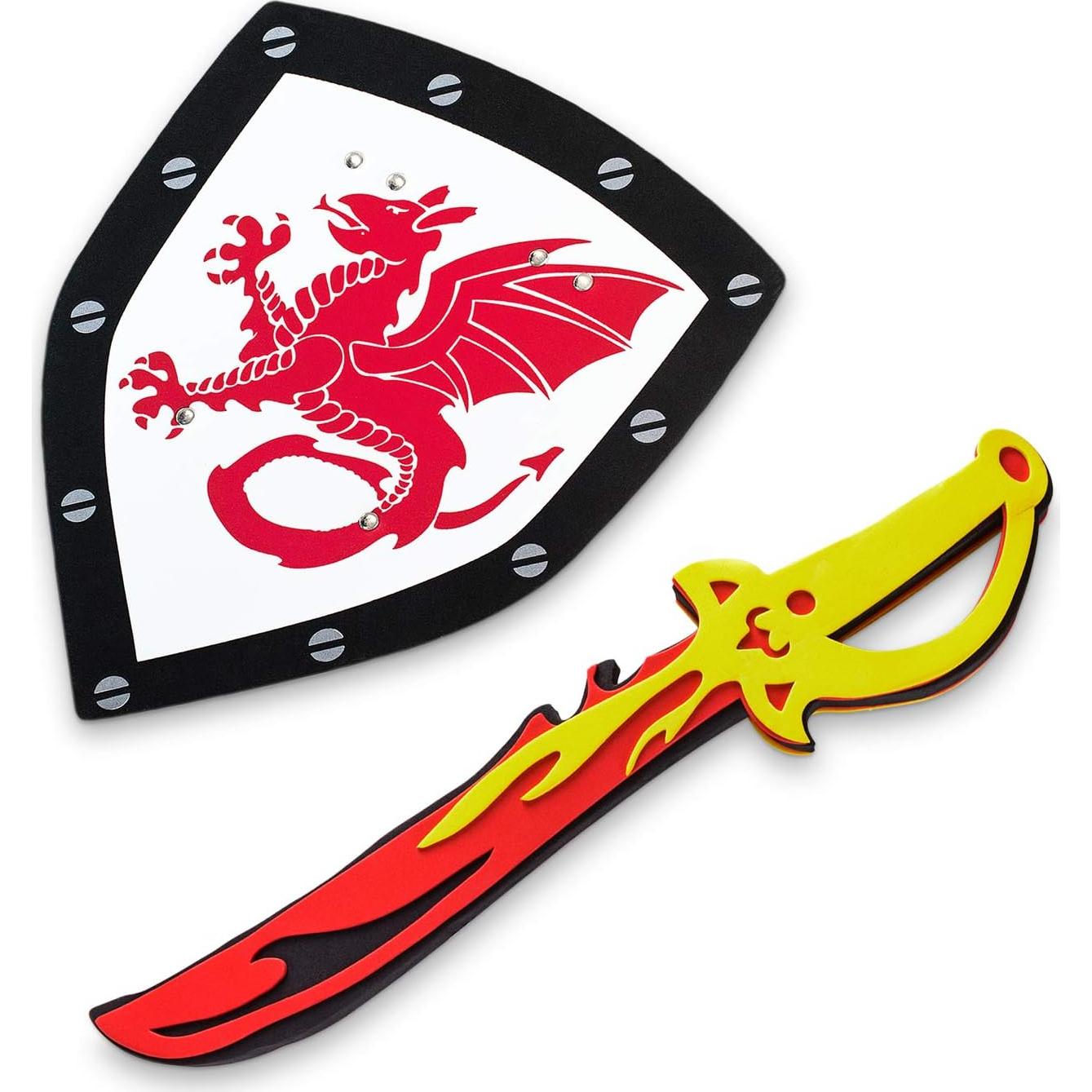 Conjunto Espada y Escudo de Espuma Super Z Outlet 2 Piezas