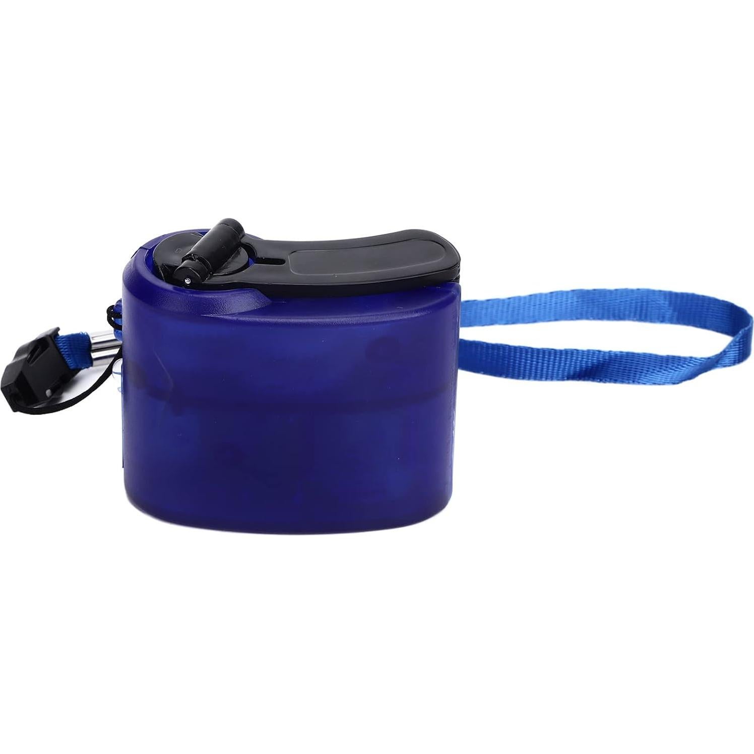 Cargador Manual USB de Manivela Genérico Azul - Emergencia
