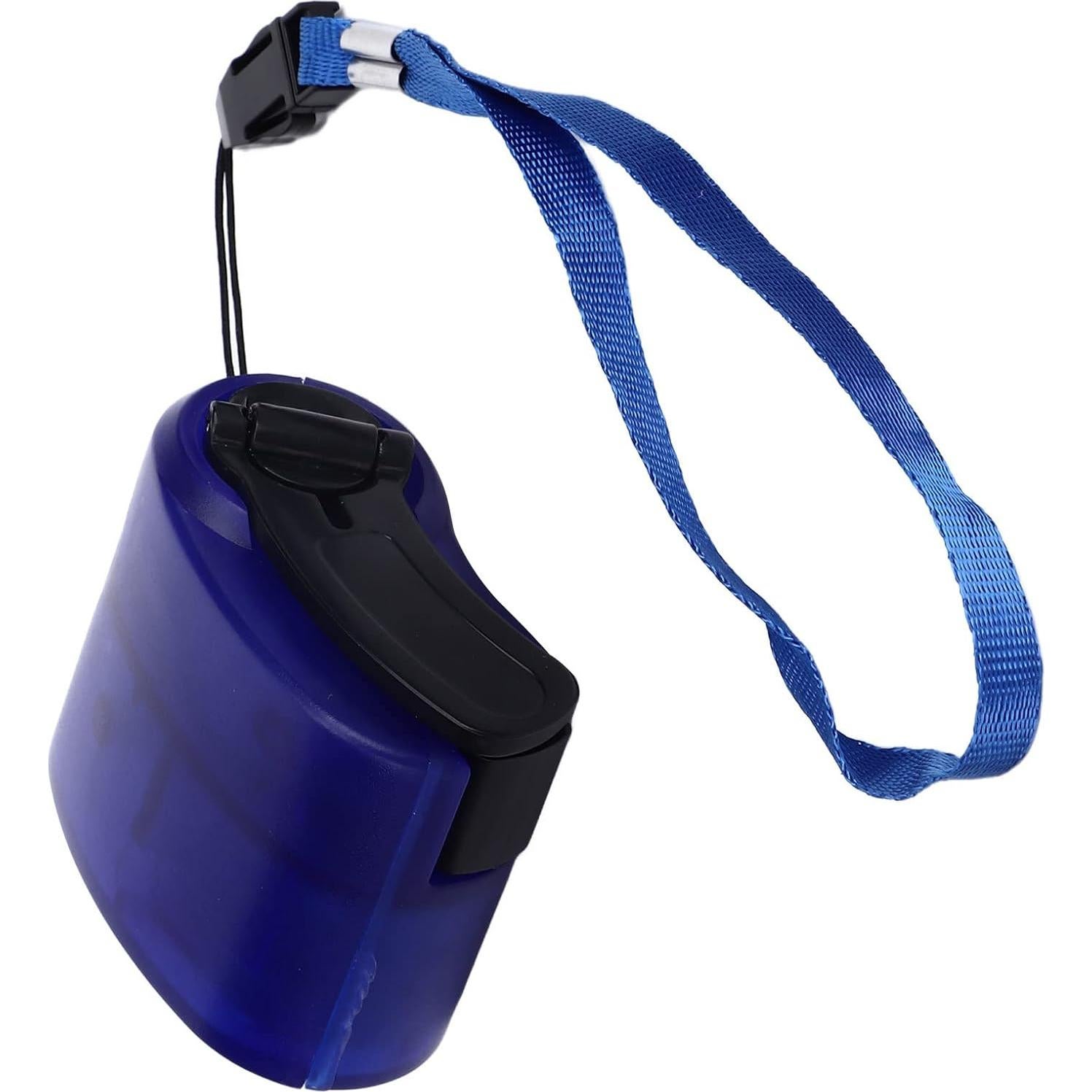 Cargador Manual USB de Manivela Genérico Azul - Emergencia