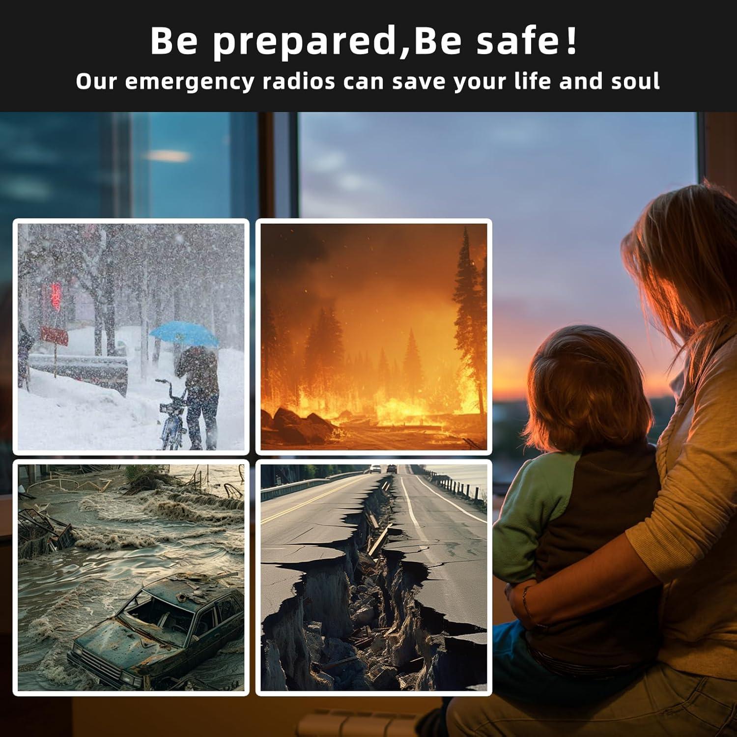 Radio Meteorológica KAYINOW DF-580 Portátil Bluetooth 5000mAh