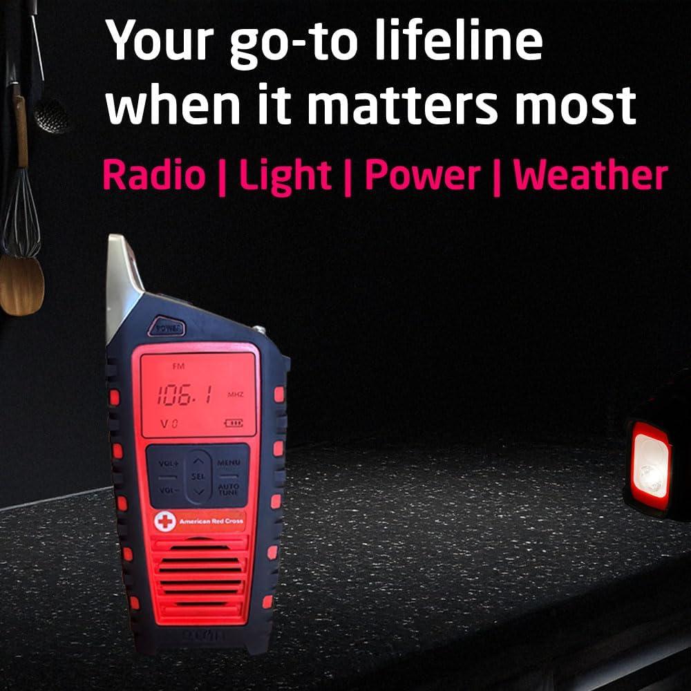 Radio Meteorológica Eton Odyssey Adventure con Manivela y Bluetooth