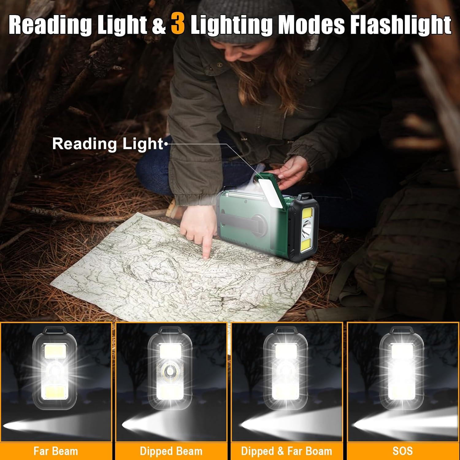 Radio Meteorológica de Emergencia Geartist Condor 1 20000mAh