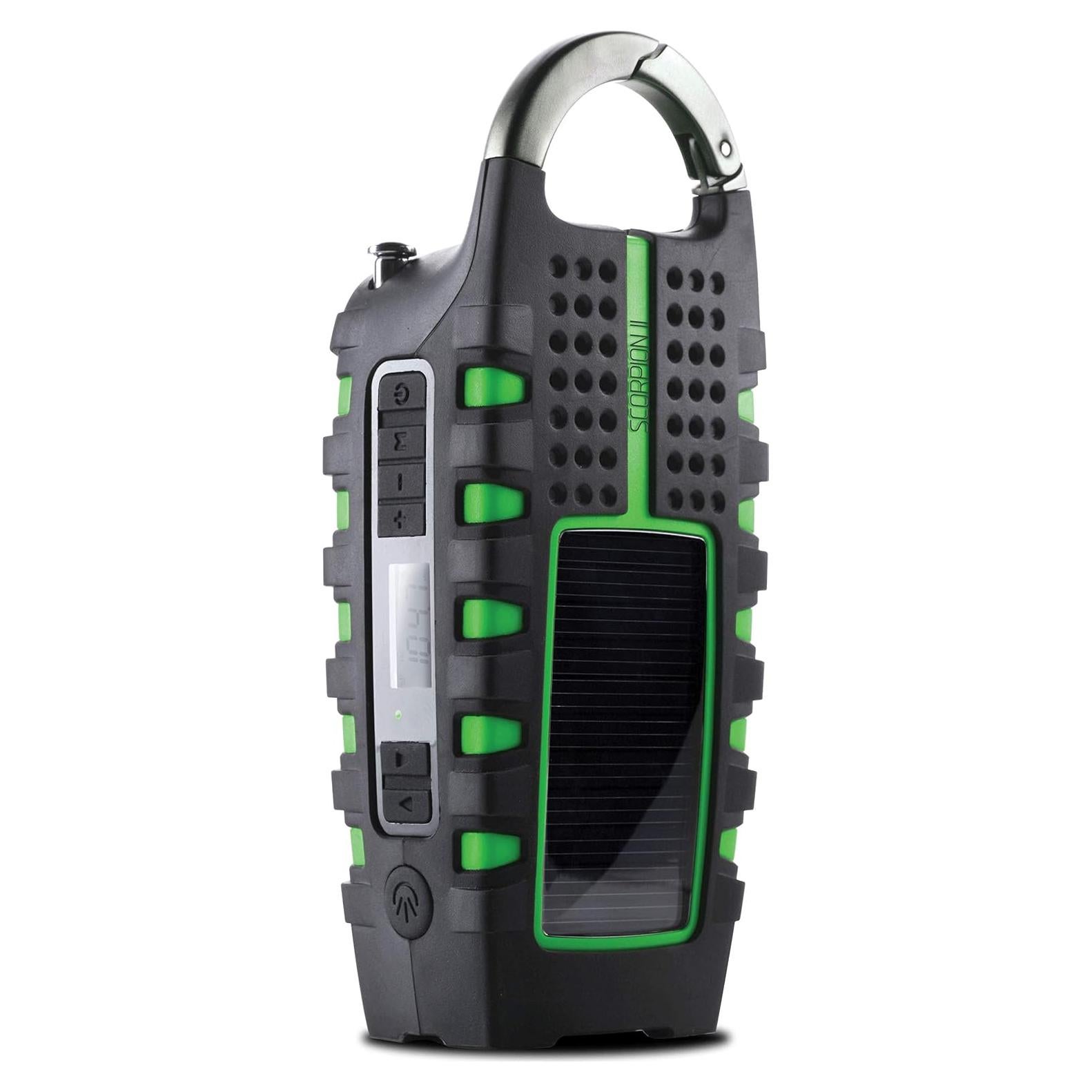 Radio de Emergencia Eton Scorpion II con Linterna LED y Cargador Solar