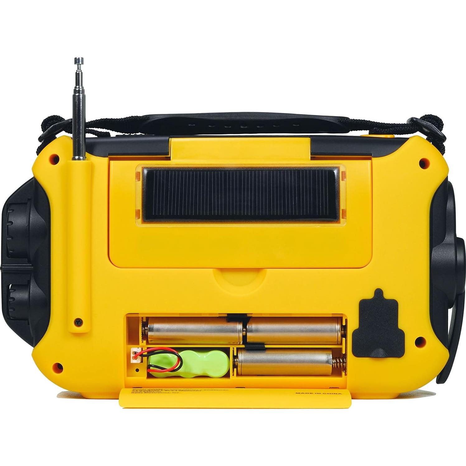 Radio de Emergencia Kaito KA600 Solar y Dynamo AM/FM/NOAA