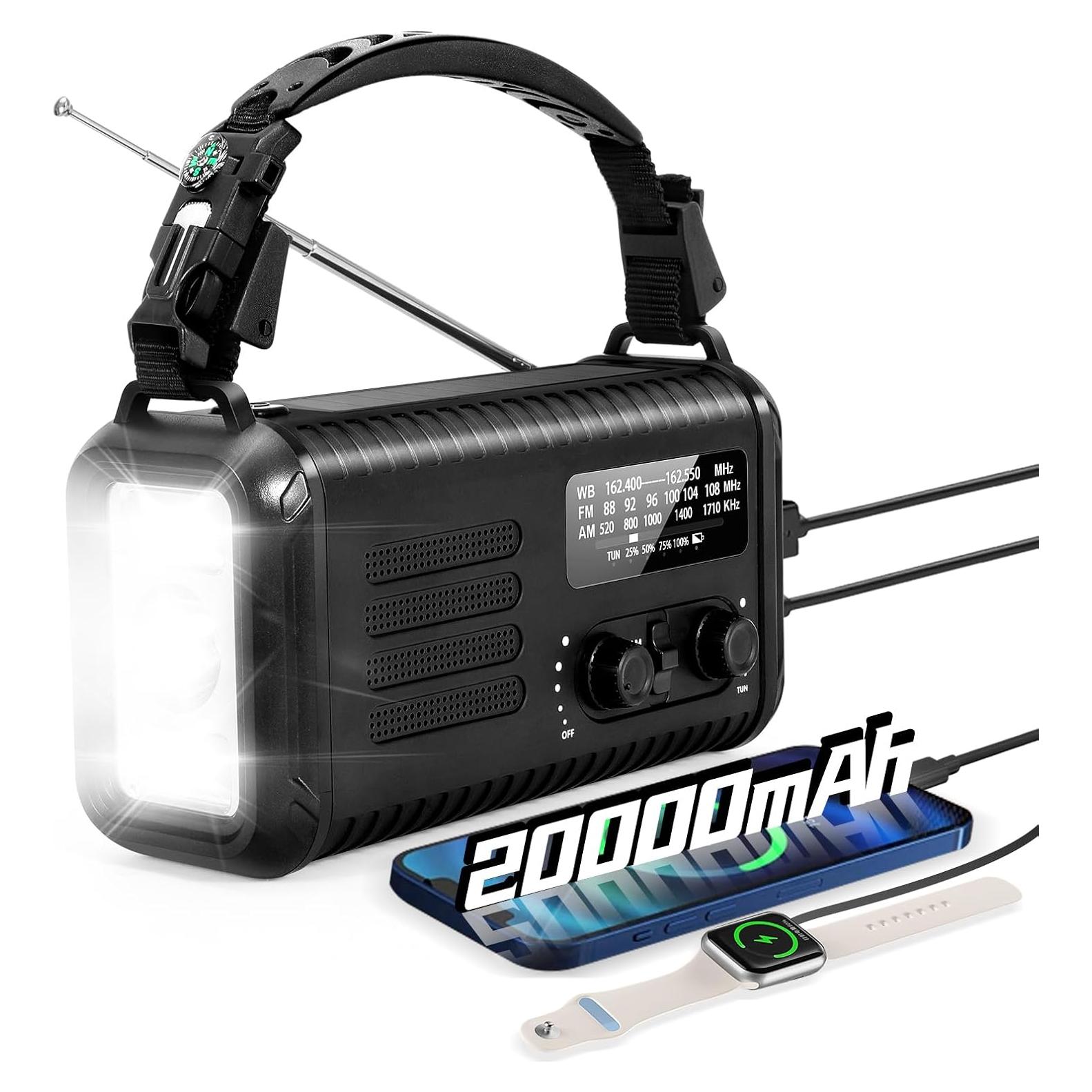 Radio Meteorológica de Emergencia Cepan Condor 1 20000mAh