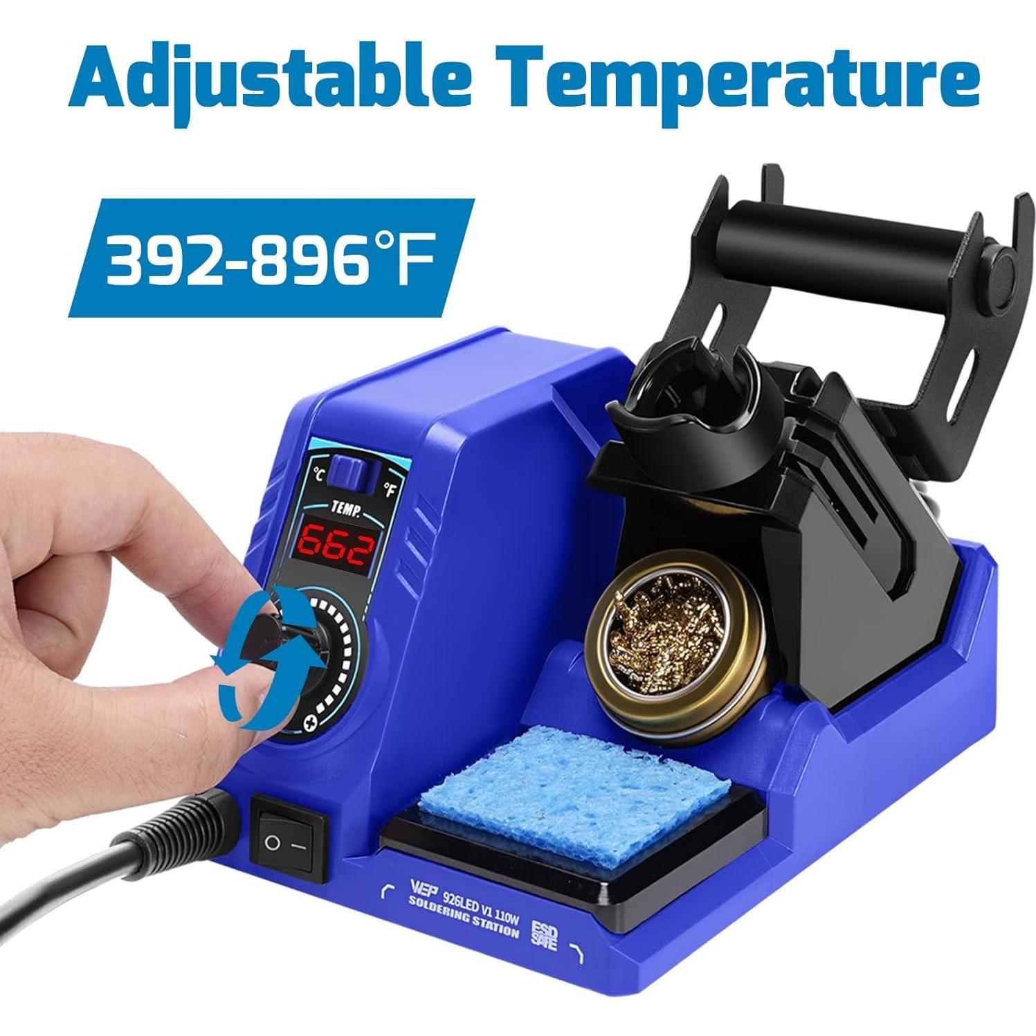 Estación de Soldadura WEP 926LED V1 110W con Accesorios