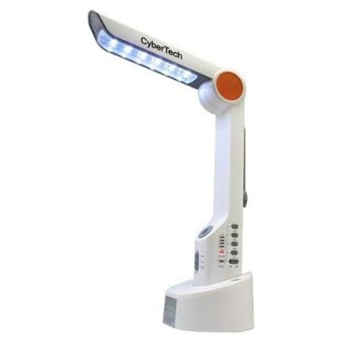 Lámpara Solar de Emergencia CyberTech XN-609 con Radio y Cargador