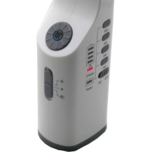 Lámpara Solar de Emergencia CyberTech XN-609 con Radio y Cargador