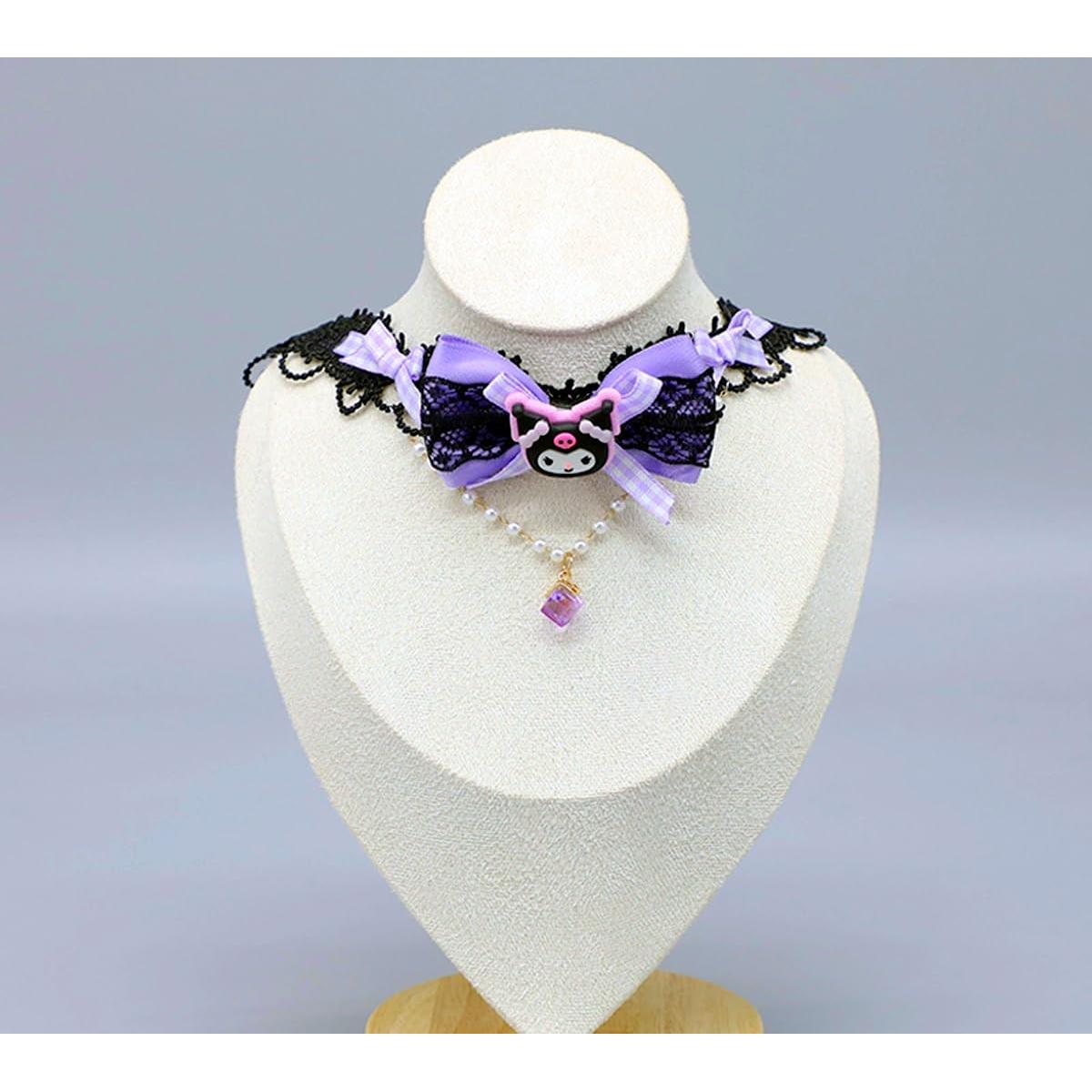 Diadema Orejas de Gato Kuromimi Set 4 Piezas Accesorios