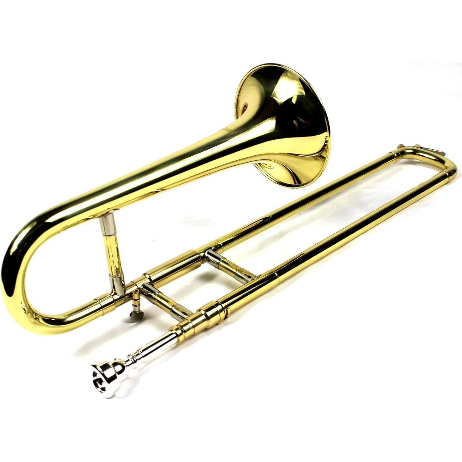 Trombón Mini Diginex Bb Laca Dorada con Estuche y Boquilla