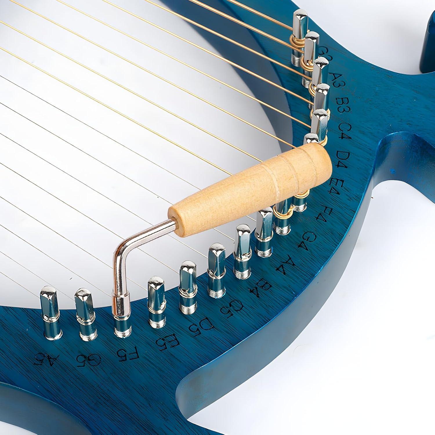 Llave de Afinación Hordion para Piano y Arpa - Acero y Madera