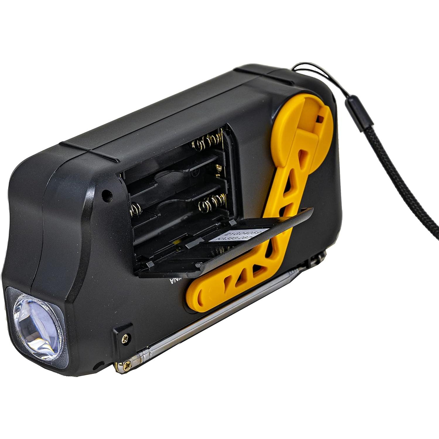 Radio de Emergencia Kaito KA388 - AM/FM NOAA con Linterna LED