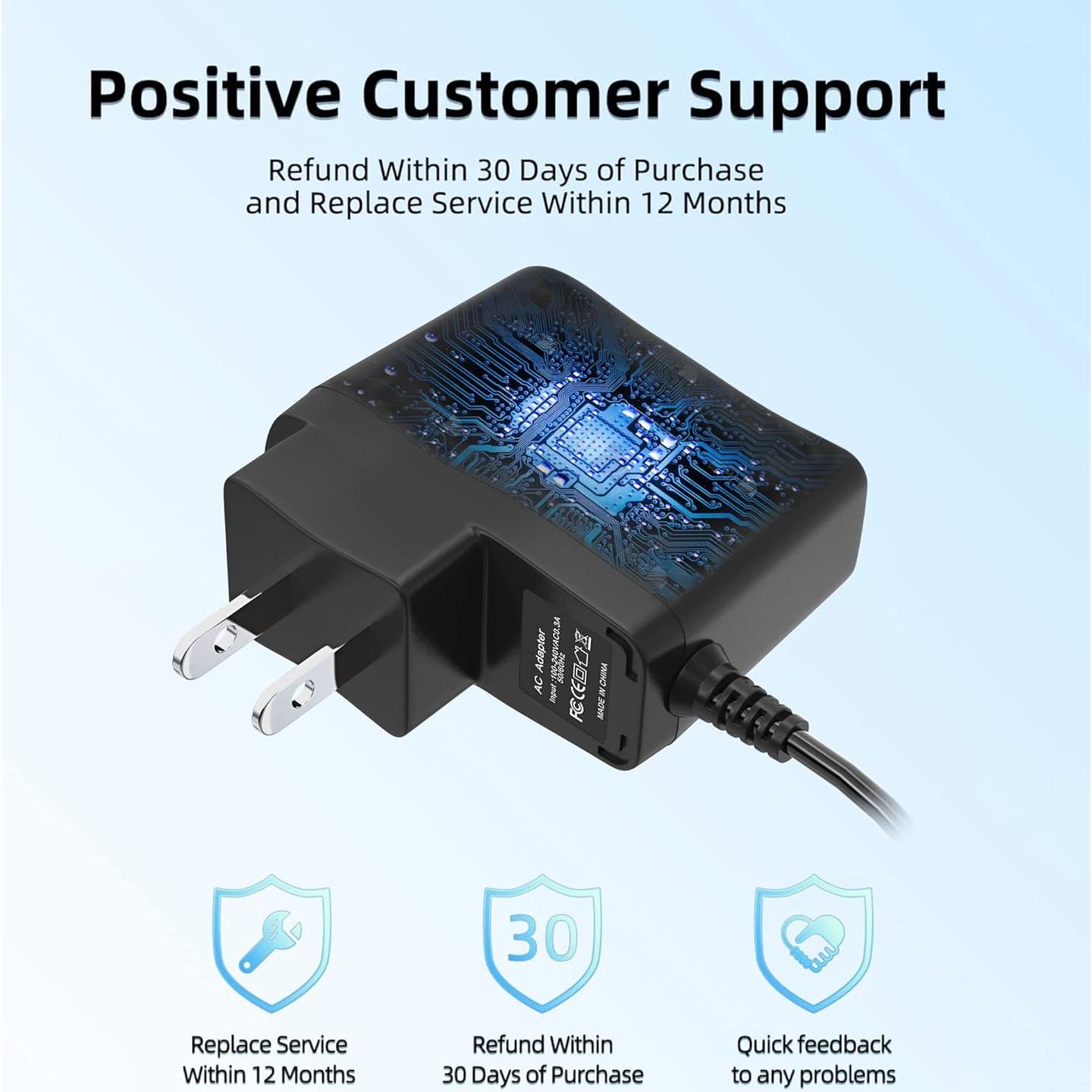 CJP-Geek AC Adapter for Kaito KA332W Emergency Solar Hand Crank AM/FM Weather Radio Power