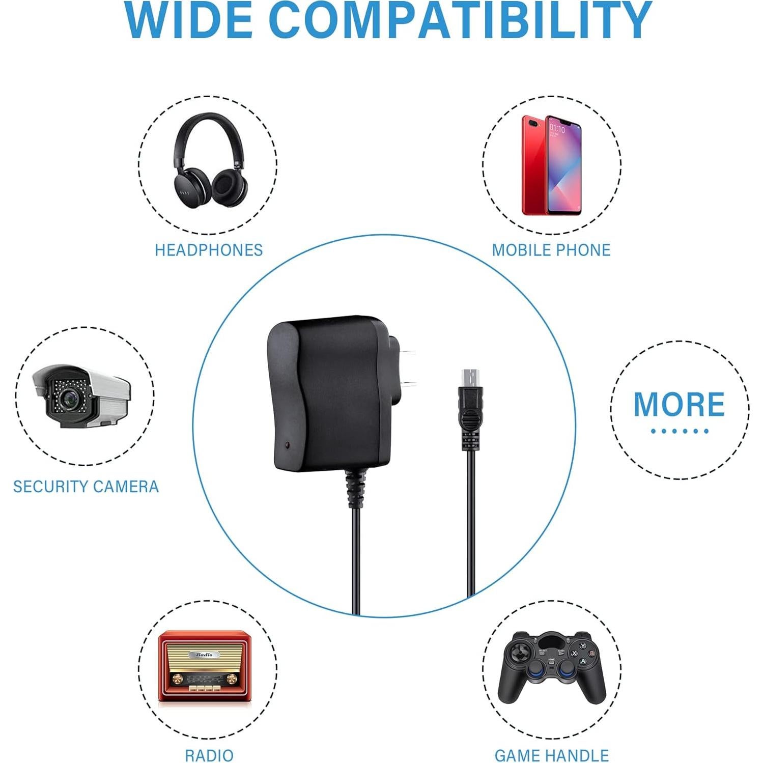 CJP-Geek AC Adapter for Kaito KA332W Emergency Solar Hand Crank AM/FM Weather Radio Power