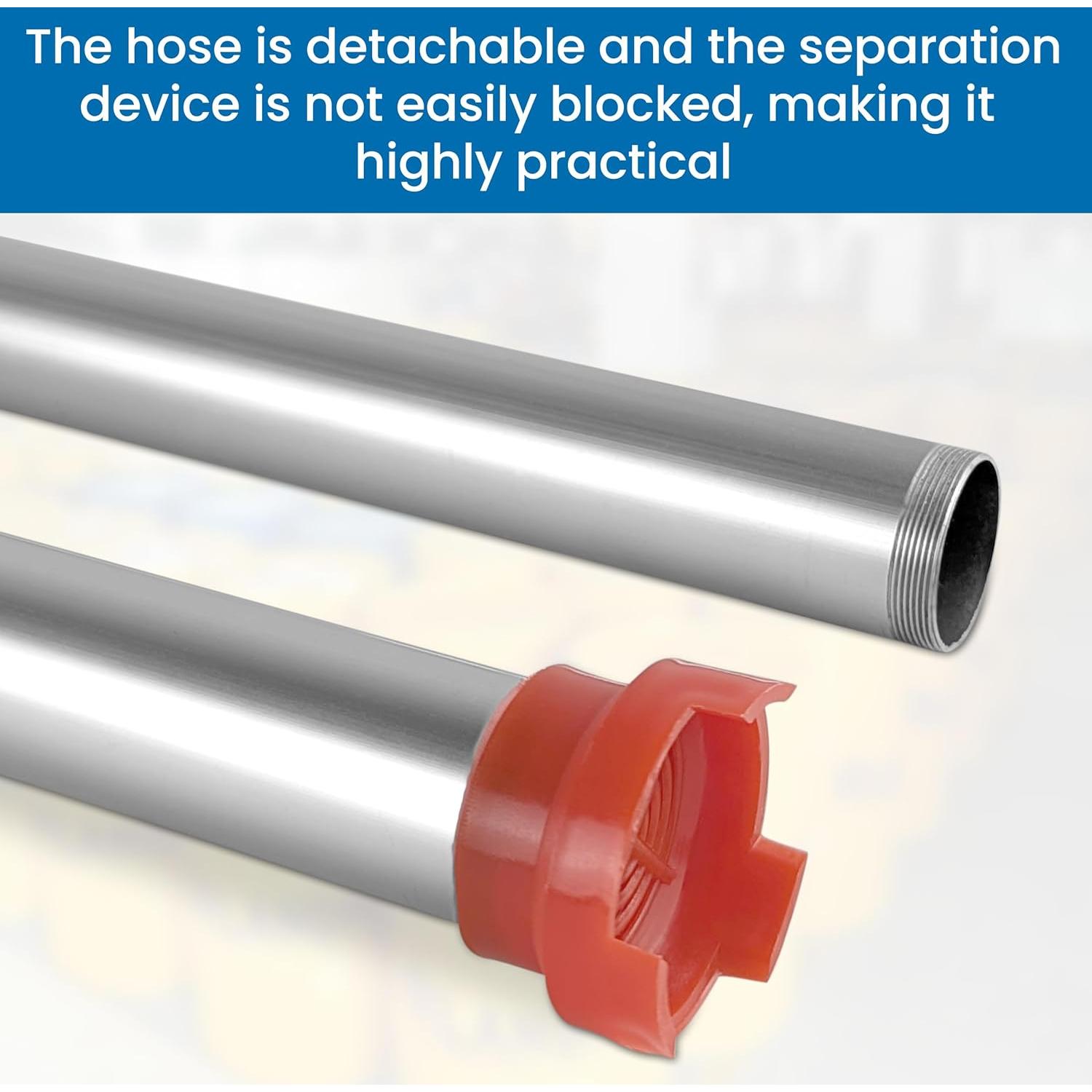 Bomba de tambor manual BELLIMA 5-55 galones aluminio