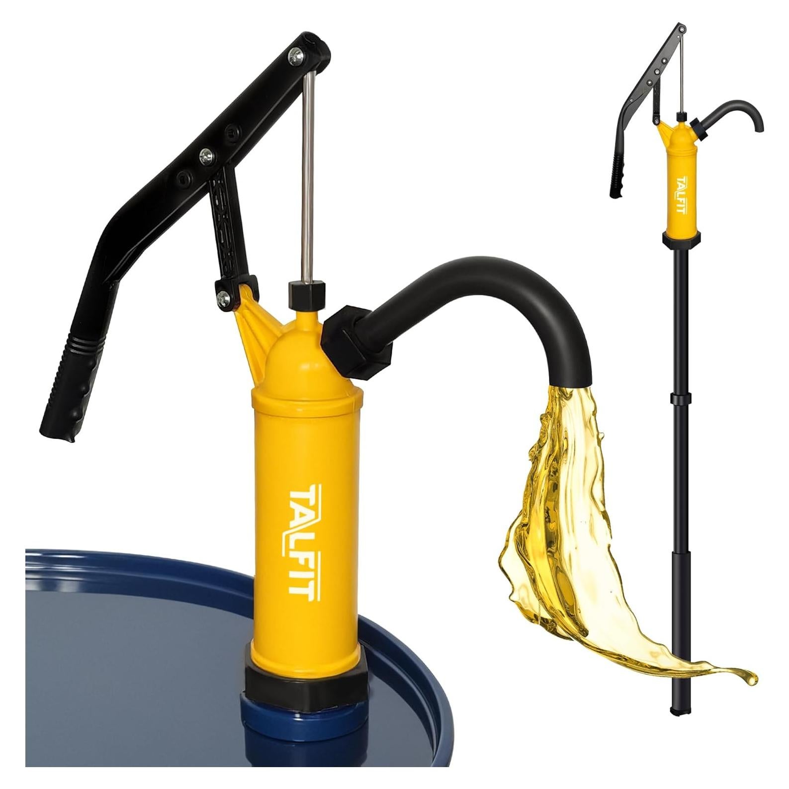 Bomba de Barril TALFIT 55 Galones PP Reforzado Alta Resistencia