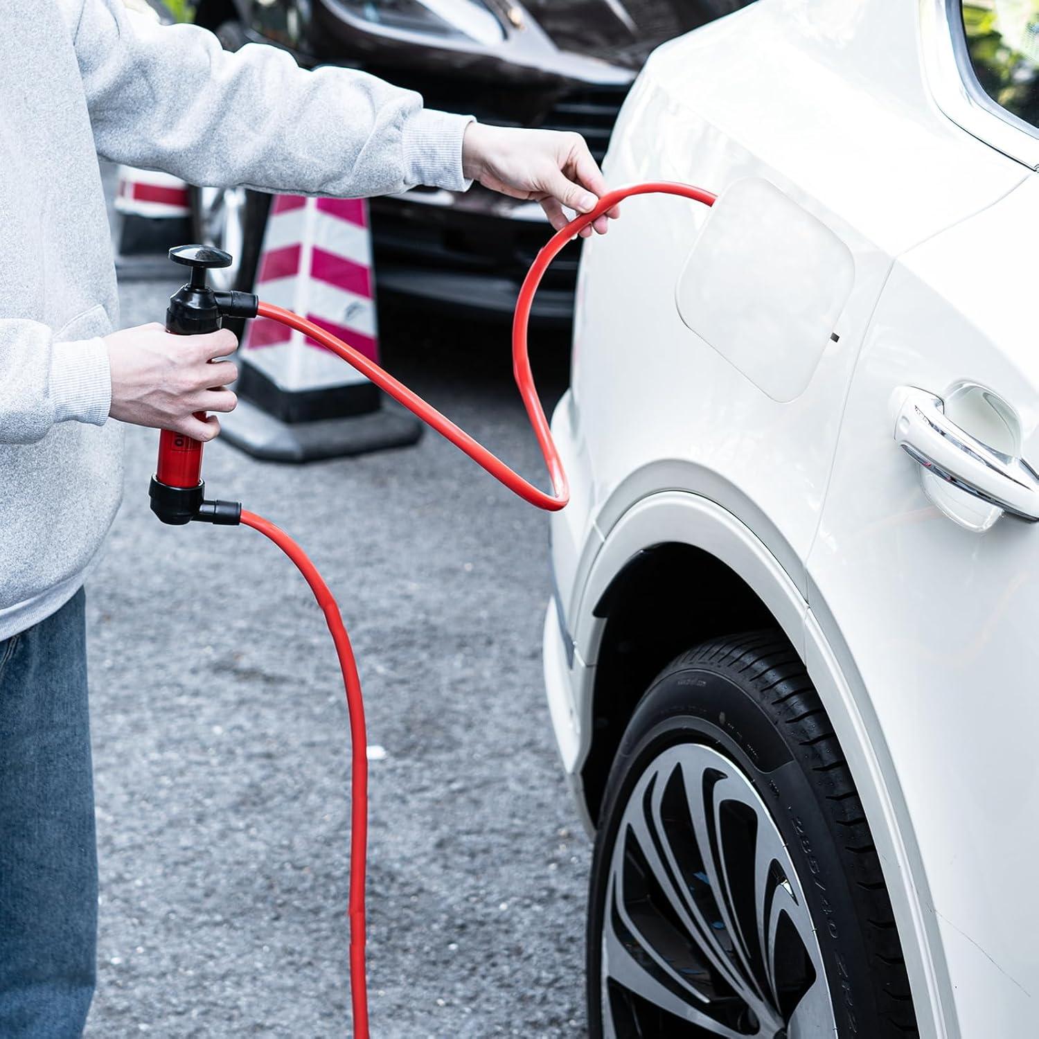 Bomba de Sifón Manual Siasky para Transferencia de Líquidos 12L/min