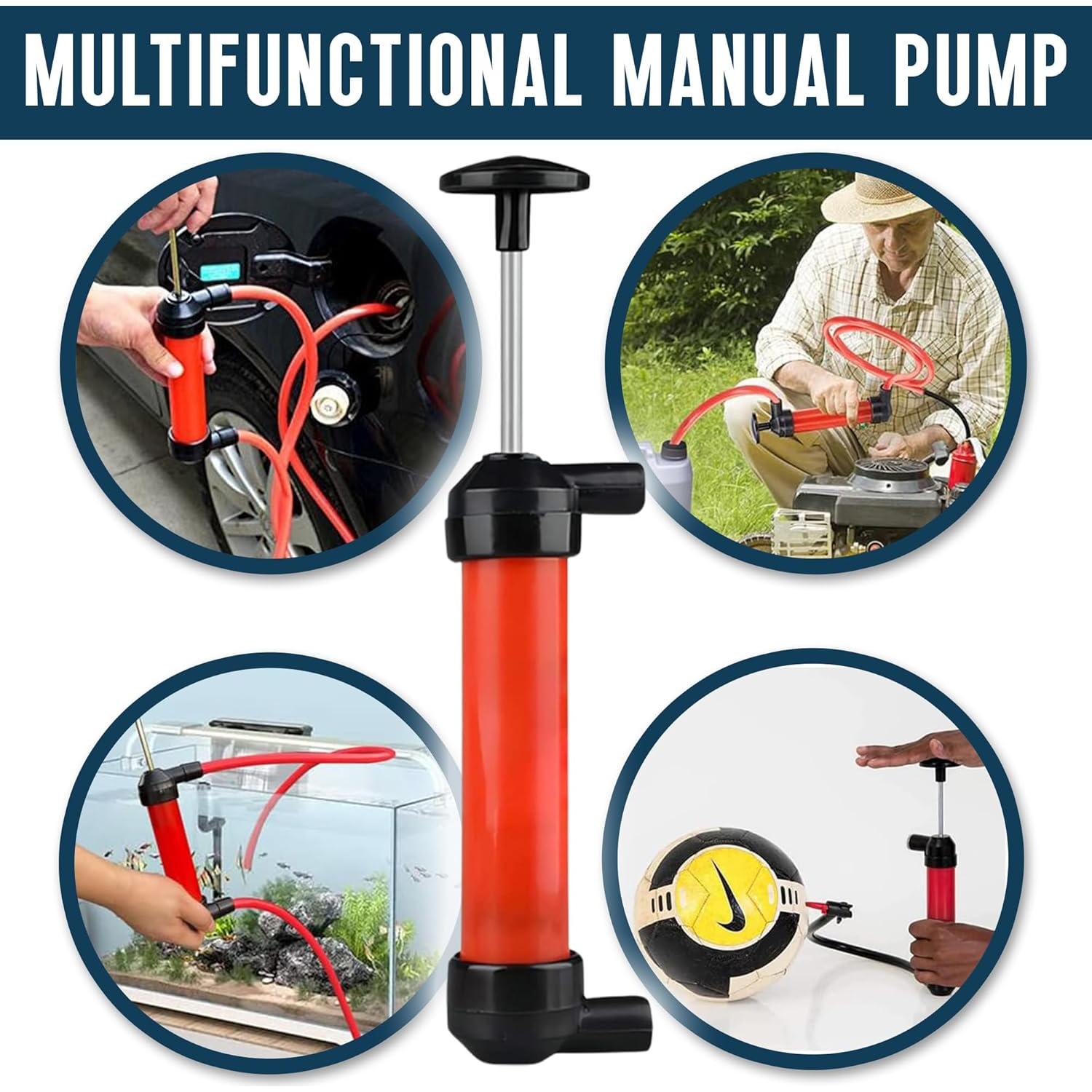 Bomba Manual de Sifón MeasuPro para Agua y Combustibles - 0.5 kg